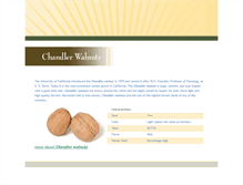 Tablet Screenshot of chandlerwalnuts.com